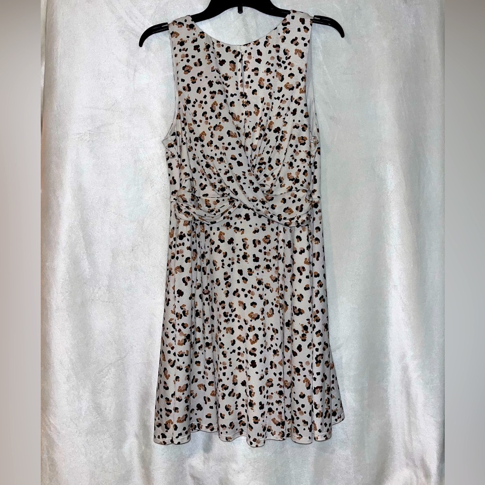 As U Wish Womens Cheetah Dress XL